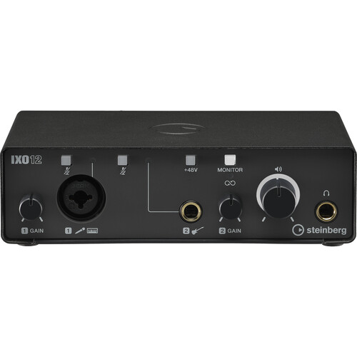 Steinberg IXO12 USB-C Audio Interface - Black
