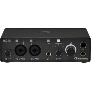 Steinberg IXO22 USB-C Audio Interface Pack - Black