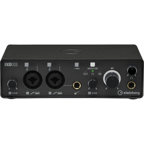 Steinberg IXO22 USB-C Audio Interface Pack - Black