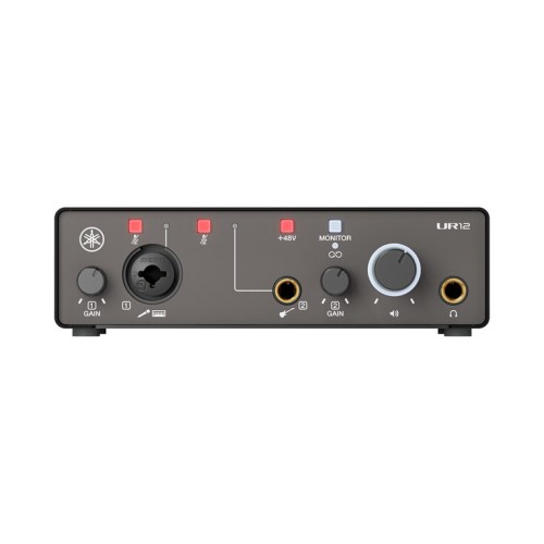 Steinberg UR12MK3 2-in/2-out USB-C Audio Interface - Black