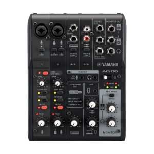 Yamaha AG06MK2 Live Streaming Mixer - Black