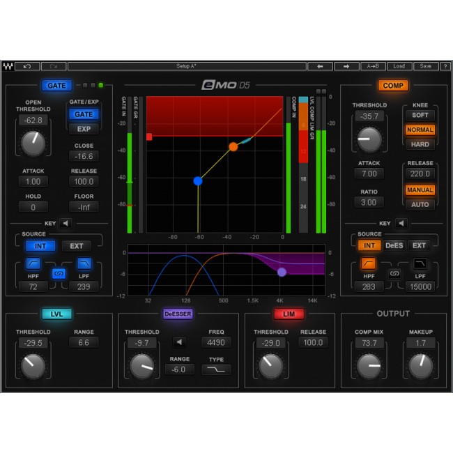 Waves eMotion LV1 32 Stereo Channel Live Mixing Software