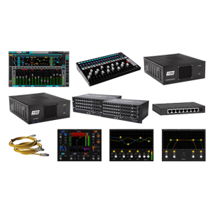 eMotion LV1 + FIT Controller + Extreme Server-C + 64-Preamp Stagebox