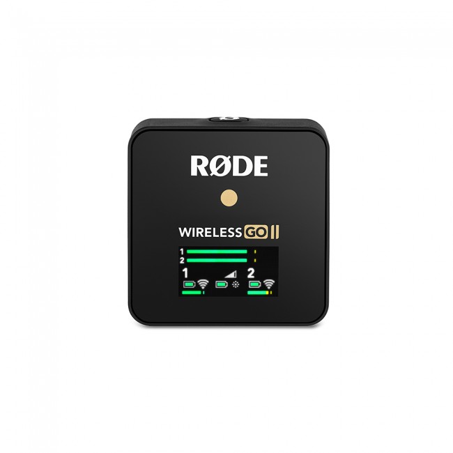 Rode Microphones Wireless GO II Dual Channel Wireless Microphone System  Bundle with Polsen ESM-1-35H Single-Sided Earset Mic