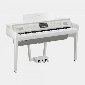Yamaha Clavinova CVP-809 PWH Digital Piano - Polished White