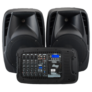Laney AH2500D Portable PA System - 2x500W - 6 Channels Bluetooth and FX - Mics Included