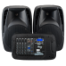 Laney AH2500D Portable PA System - 2x500W - 6 Channels Bluetooth and FX - Mics Included