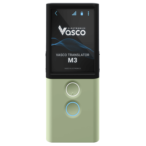 Vasco Electronics M3 Portable 2-Way Pocket Translator - Green Forest