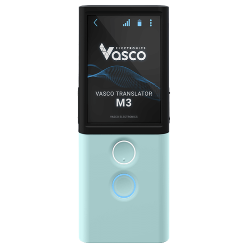 Vasco Electronics M3 Portable 2-Way Pocket Translator - Mint Leaf