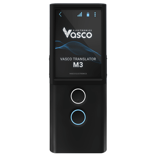 Vasco Electronics M3 Portable 2-Way Pocket Translator - Black Pearl