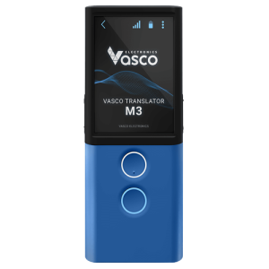 Vasco Electronics M3 Portable 2-Way Pocket Translator - Blue Ocean