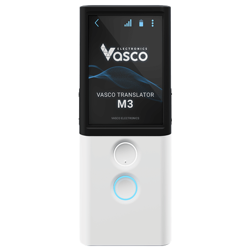 Vasco Electronics M3 Portable 2-Way Pocket Translator - Arctic White