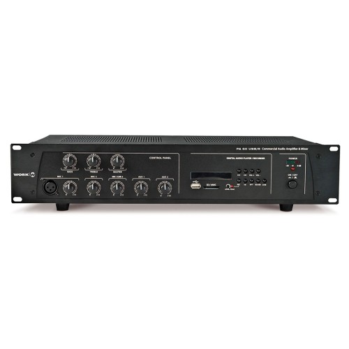 Equipson Work PA-60 USB/R Amplifier With Mixer and Player