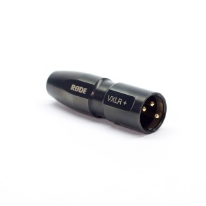 Rode VXLR+ 3.5mm Mini-jack to XLR Adaptor with Power Converter