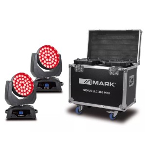 MARK SIDIUSLLC368MKII Twin Pack with Flightcase