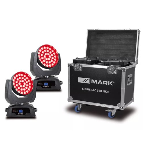 MARK SIDIUSLLC368MKII Twin Pack with Flightcase