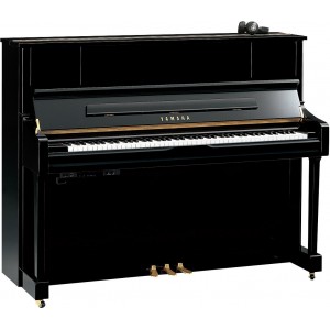 Yamaha Upright Piano U1J SC2 PE Silent - Polished Ebony