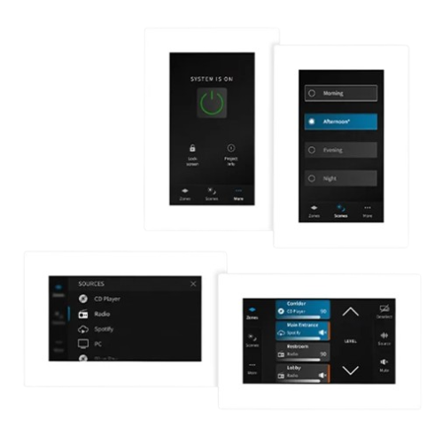 Powersoft WM Touch 4.3" Touch Screen - White