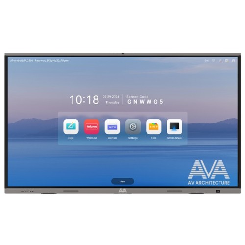 AVA VX9800MC 98-Inch 4K UHD Interactive Flat Panel Display AVA VX9800MC 98-Inch 4K UHD Interactive Flat Panel Display