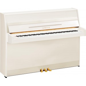 Yamaha JU109 PWH Upright Piano  - Polished White