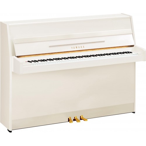 Yamaha JU109 PWH Upright Piano  - Polished White