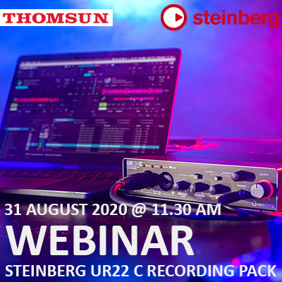 STEINBERG UR22 C RECORDING PACK - WEBINAR