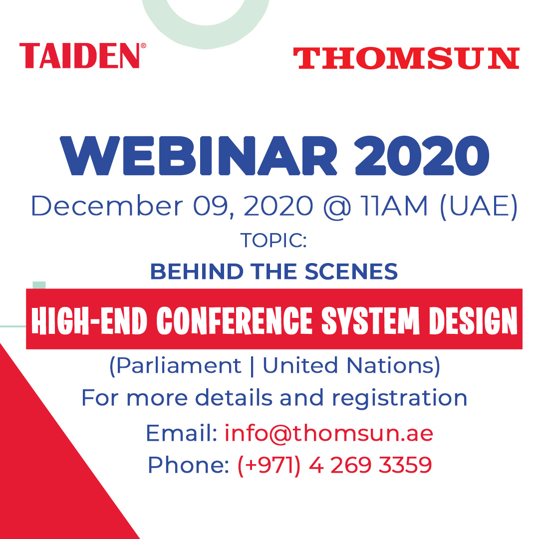 TAIDEN WEBINAR - BEHIND THE SCENES