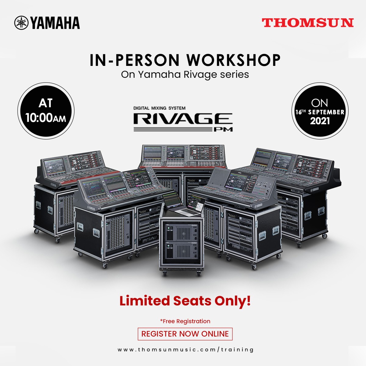 IN-PERSON Training on Yamaha Rivage Series