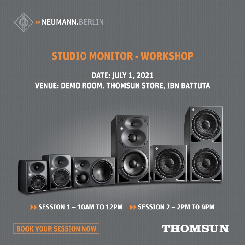 Neumann Studio Monitors - Workshop
